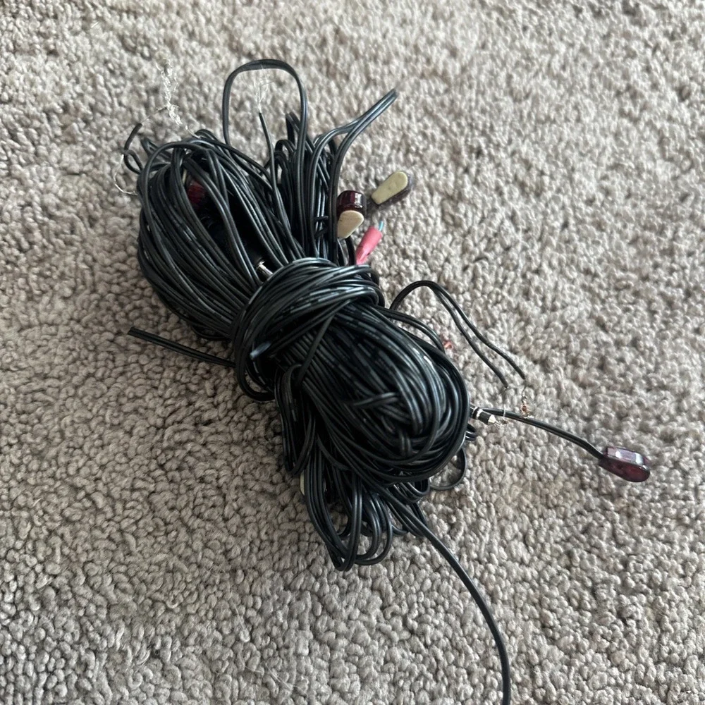 8 External Infrared (IR) Blaster Cables Lot + Extra Cords With One Or The Other